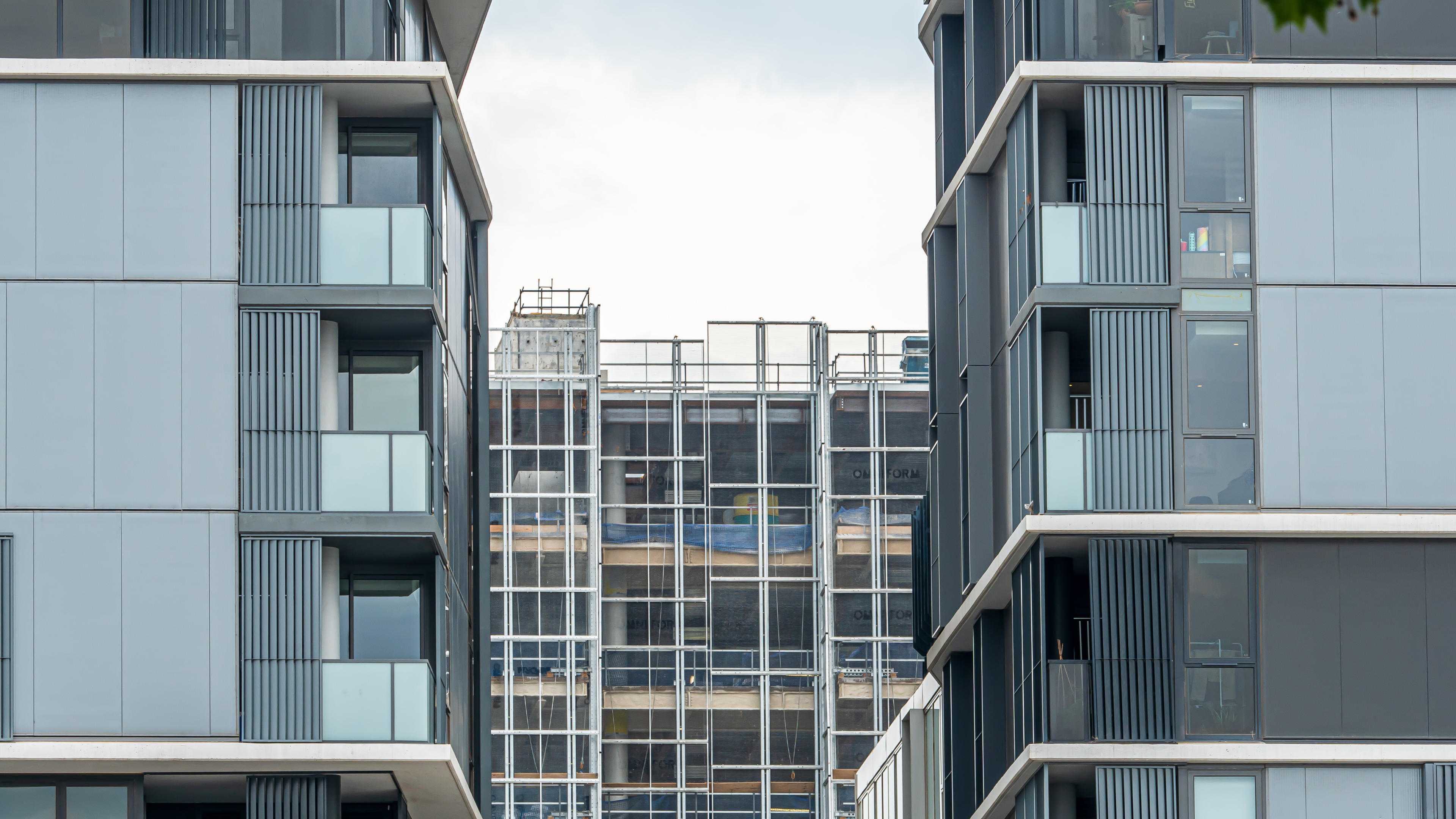 High-rise Building Illustrating our Building Maintenance Service